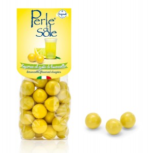 Limoncello flavored dragées Limoncello flavored dragées