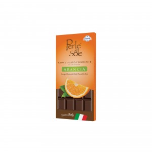 Orange flavored dark chocolate bar Orange flavored dark chocolate bar